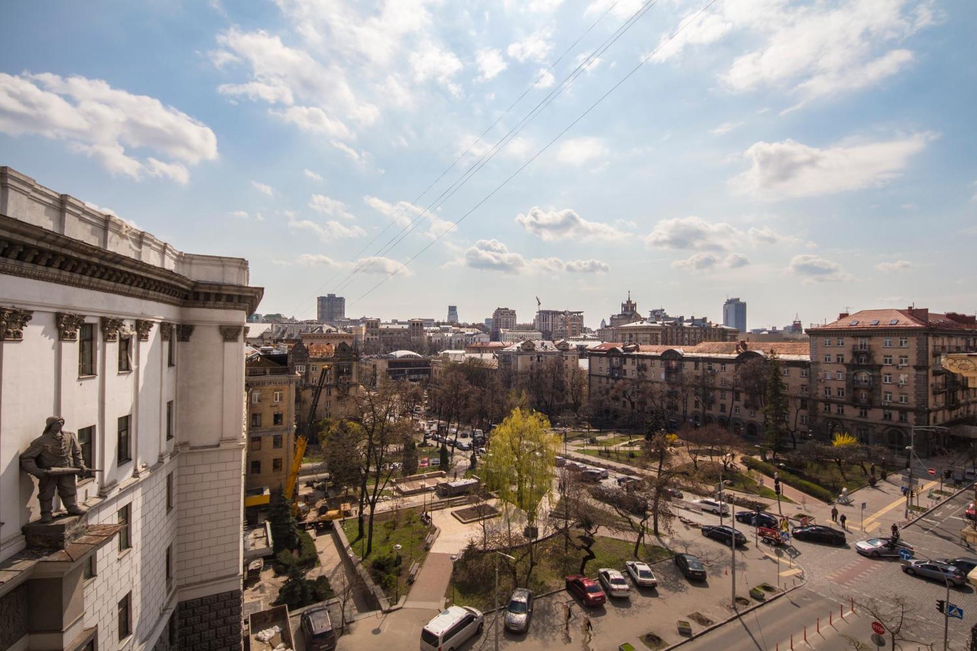 Self Check-In Apartments Kiew Exterior foto