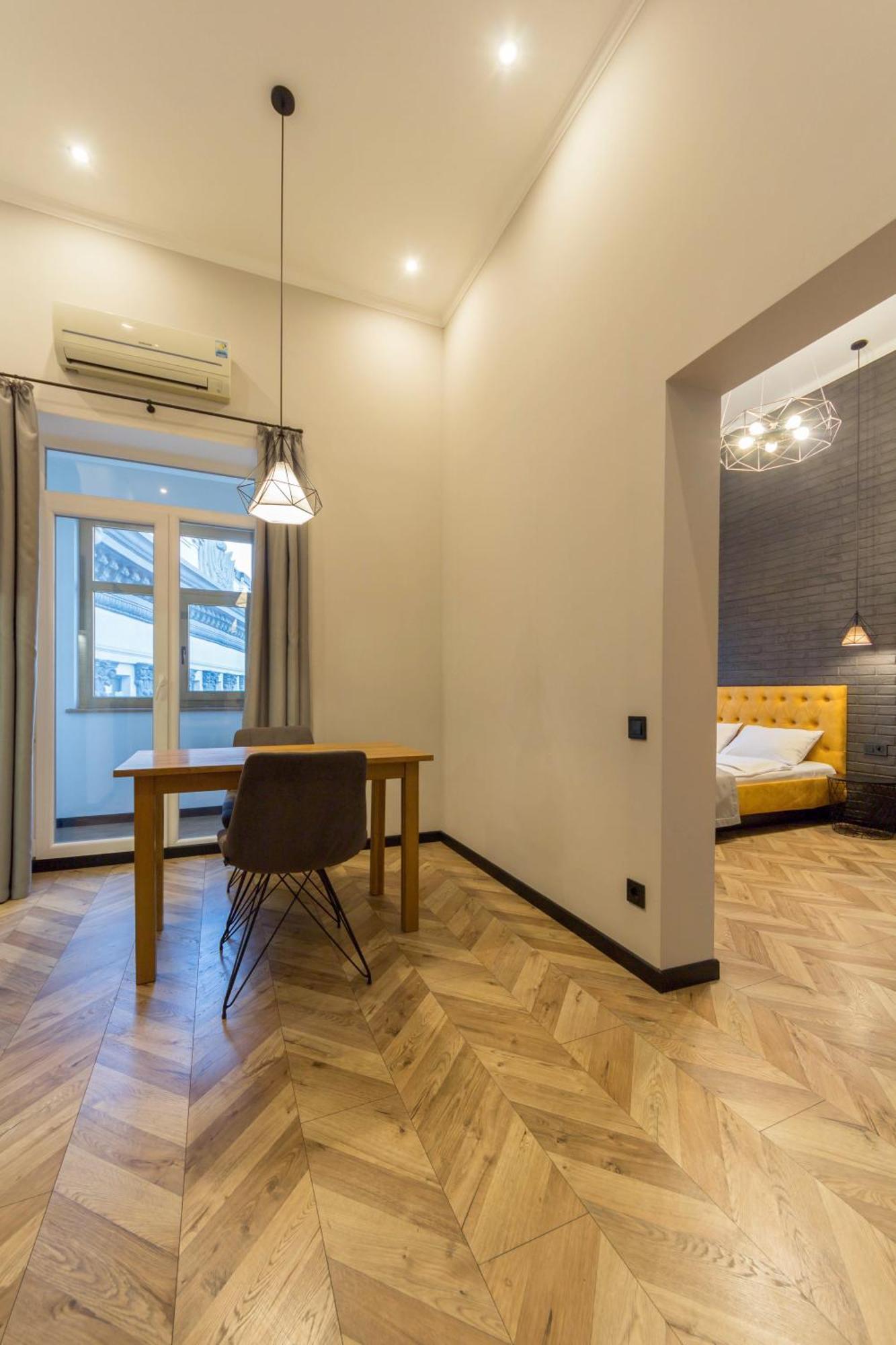 Self Check-In Apartments Kiew Exterior foto