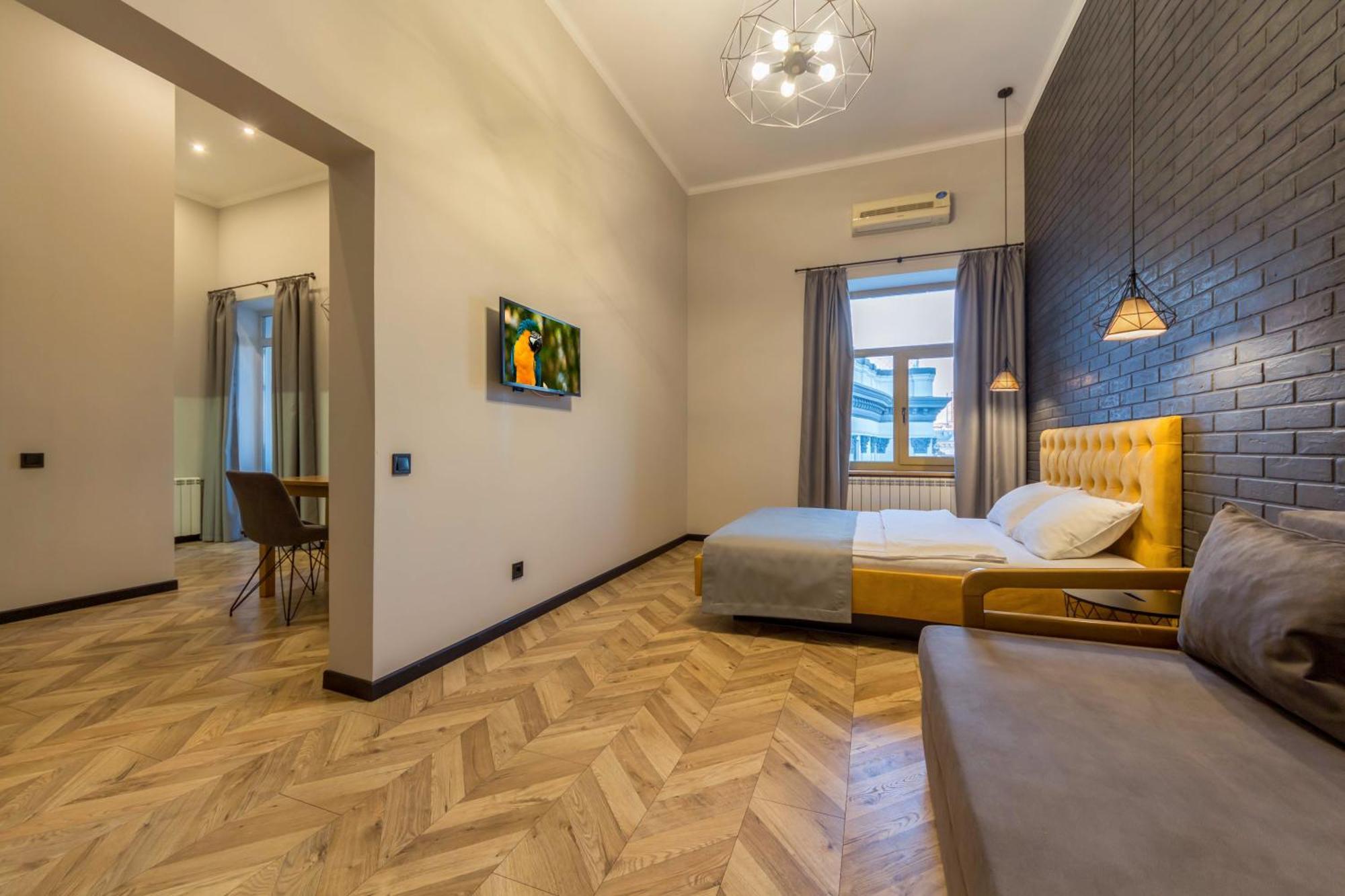 Self Check-In Apartments Kiew Exterior foto